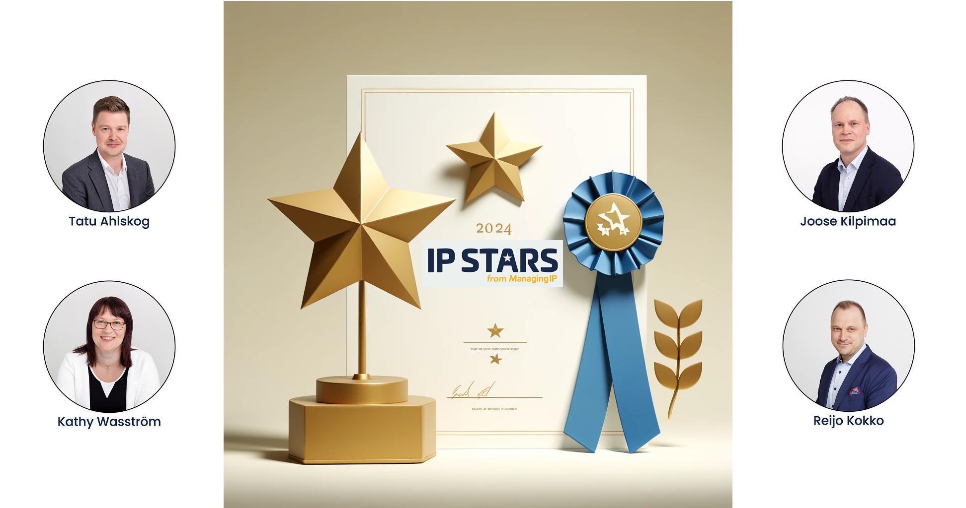 MIP Patent & Trademark Stars 2024 | Laine IP Oy